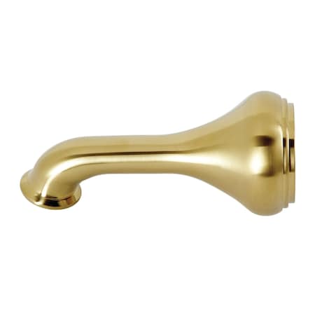 Kingston Brass 5" Tub Spout, Brushed Brass K184C7